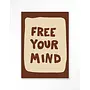Urban Cotton Wandkleed Free Your Mind