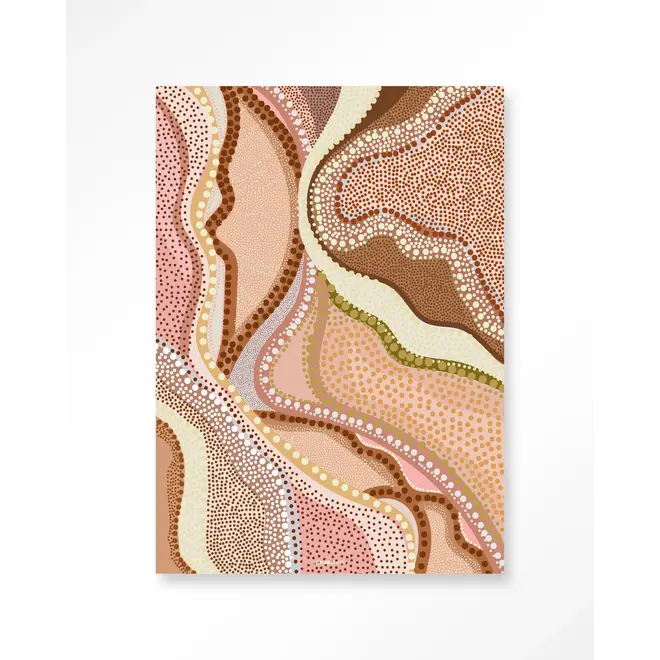 Urban Cotton Wandkleed Vague