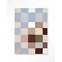 Urban Cotton Wandkleed Blue Blocks