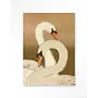 Urban Cotton Wandkleed Swan Lake Green