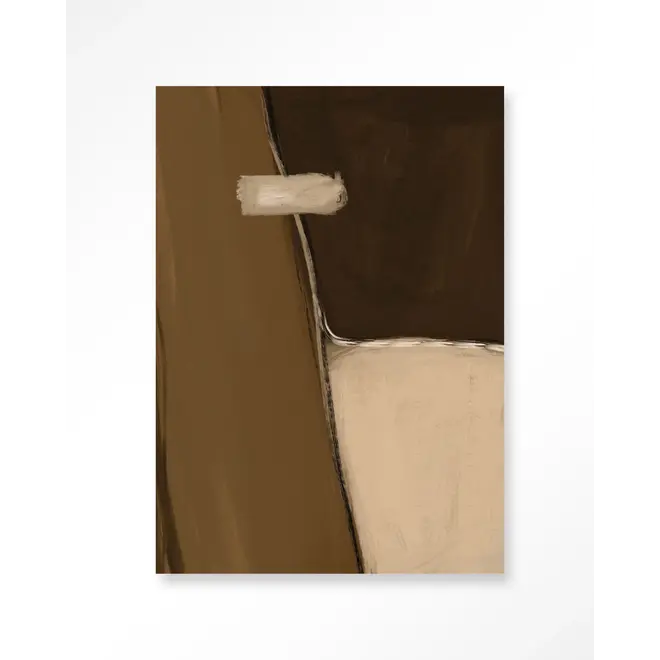 Urban Cotton Wandkleed Chocolate