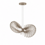 Hanglamp Ø 125cm Quartz 2 Inclusief 4x downlight