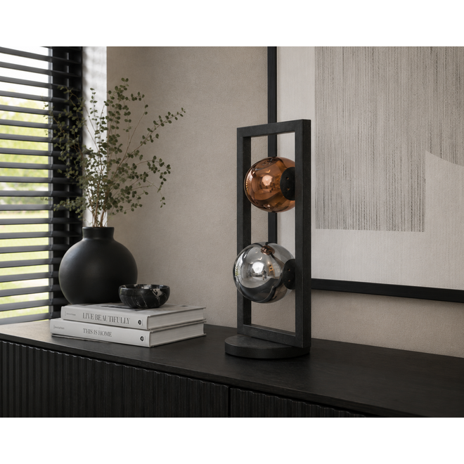 Tafellamp 2L stellar / Artic zwart