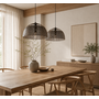 Hanglamp 2L armor Ø60 / Zwart bruin