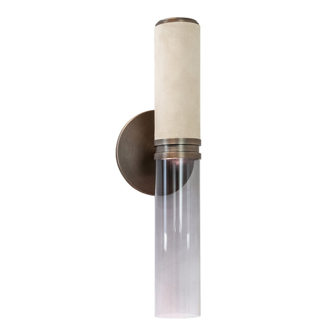 Infinito wandlamp brons ontworpen door Marcel Wolterinck