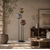 Vloerlamp 3x Ø25 stellar / Artic zwart