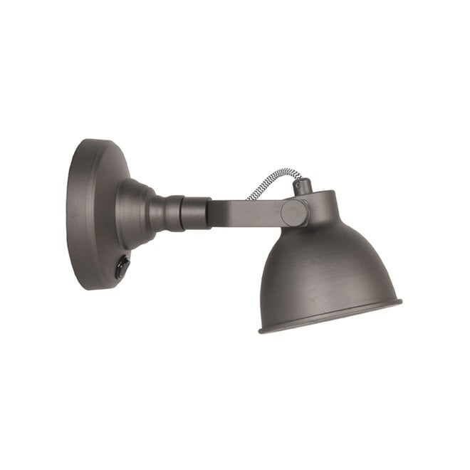 LABEL51 Wandlampen Bow - Burned Steel - Metaal - M