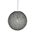 LABEL51 Hanglampen Twist - Grijs - Vlas - L
