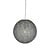 LABEL51 Hanglampen Twist - Grijs - Vlas - M