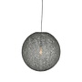 LABEL51 Hanglampen Twist - Grijs - Vlas - M