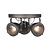 LABEL51 Spots Moto - Burned Steel - - 3-Lichts