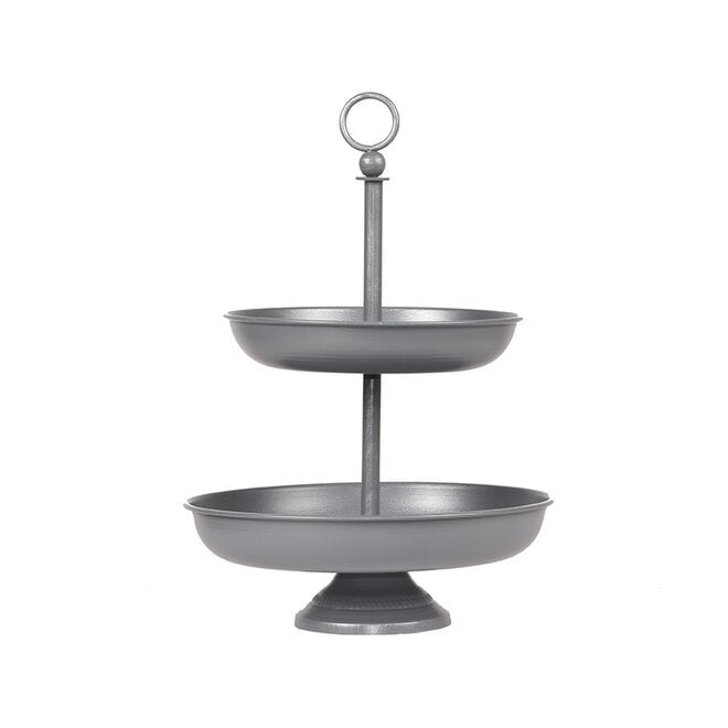 LABEL51 Woondecoratie Etagere - Antiek Grijs - - One Size