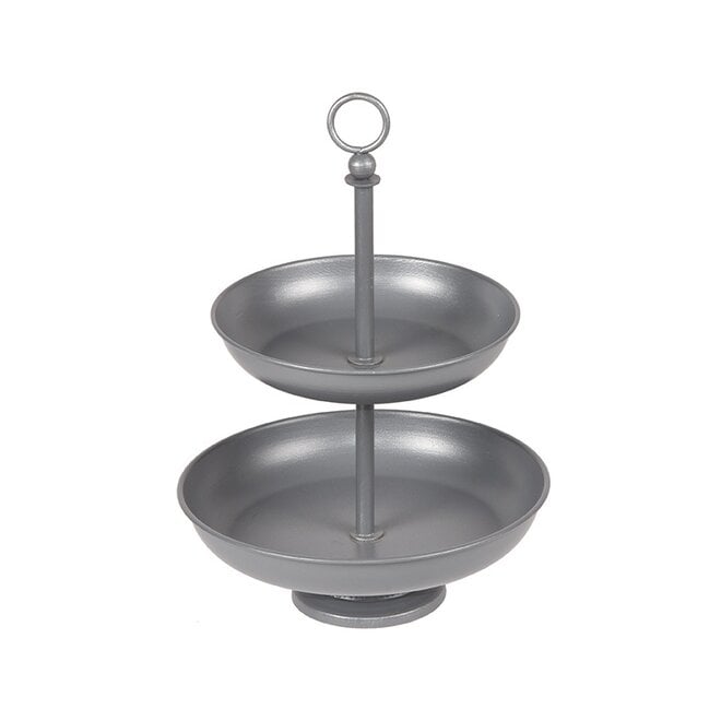 LABEL51 Woondecoratie Etagere - Antiek Grijs - - One Size
