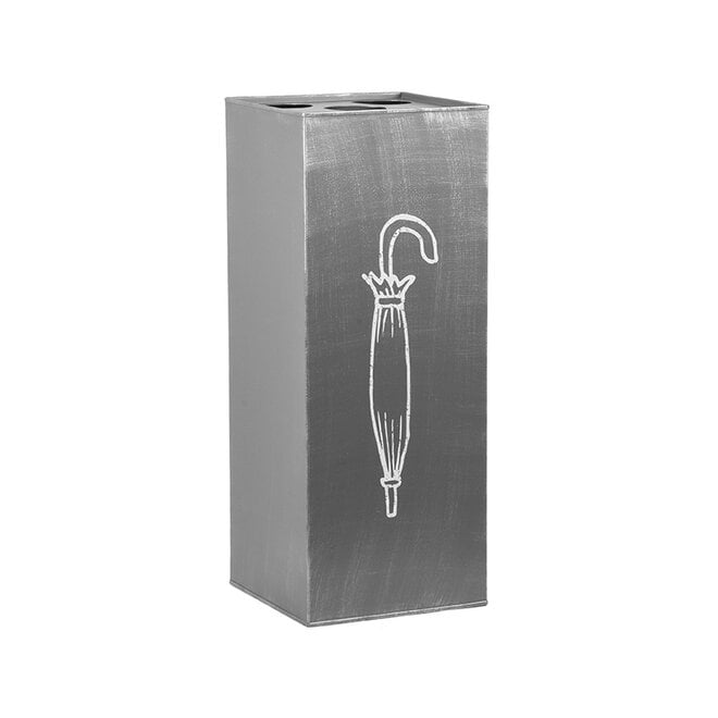 LABEL51 Woondecoratie Parapluhouder - Antiek Grijs - Metaal - One Size