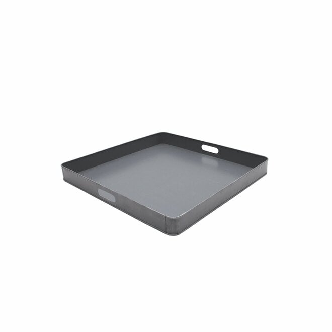LABEL51 Keukenaccessoires Dienblad - Antiek Grijs - Metaal - L