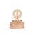 LABEL51 Tafellampen Block - Rough - Mangohout - One Size