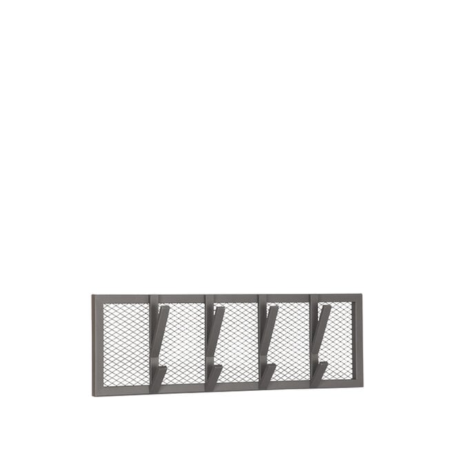 LABEL51 Kapstokken Gruff - Burned Steel - Metaal - M