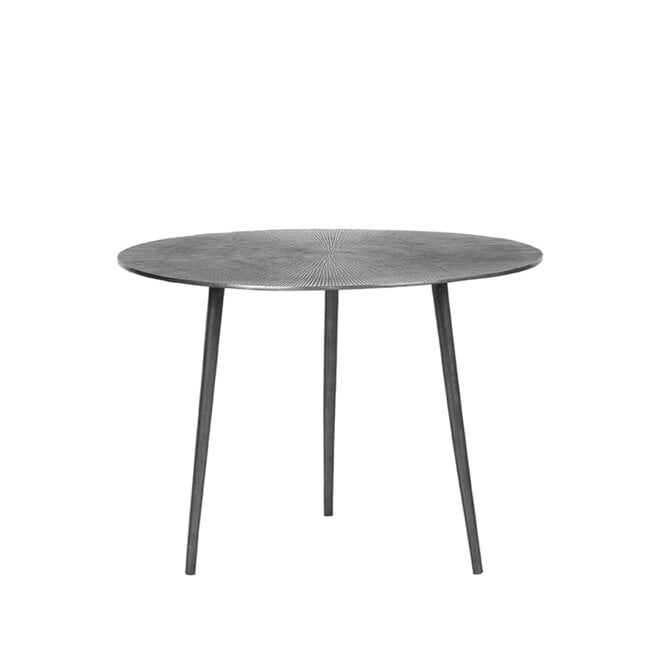 LABEL51 Salontafels Nobby - Grijs - Metaal - 60 cm - Rond