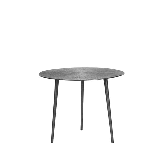 LABEL51 Salontafels Nobby - Grijs - Metaal - 50 cm