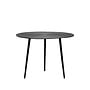 LABEL51 Salontafels Nobby - Zwart - Metaal - 60 cm - Rond
