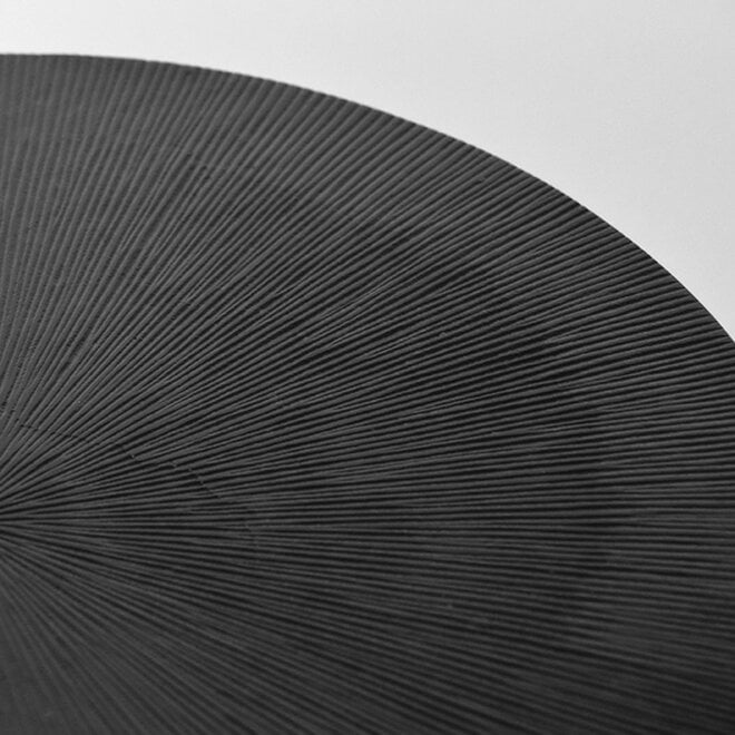 LABEL51 Salontafels Nobby - Zwart - Metaal - 60 cm - Rond