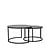 LABEL51 Salontafels Grand - Antiek Ash - Metaal - 75 cm - Rond