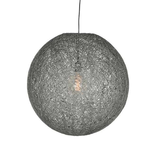 LABEL51 Hanglampen Twist - Grijs - Vlas - XL