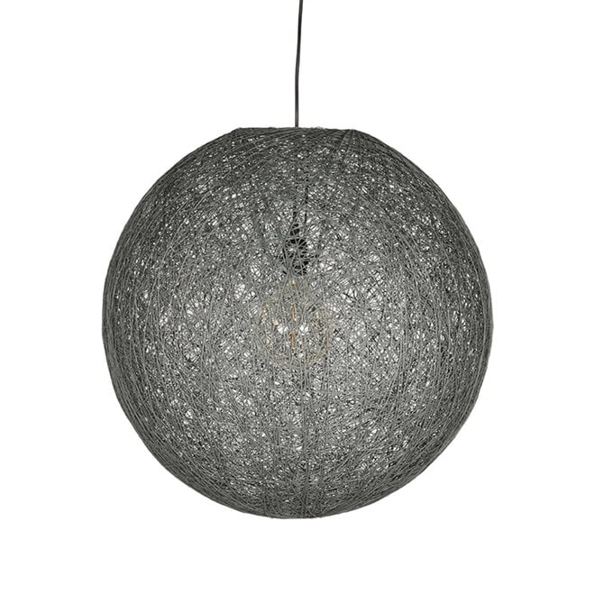 LABEL51 Hanglampen Twist - Grijs - Vlas - XL
