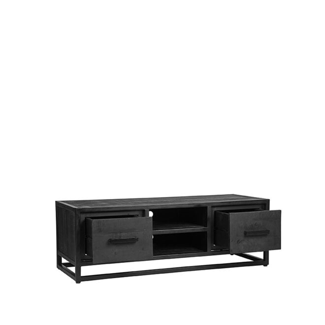 LABEL51 Tv-Meubels Chili - Zwart - Mangohout - 120 cm