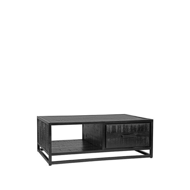 LABEL51 Salontafels Chili - Zwart - Mangohout - 110 cm