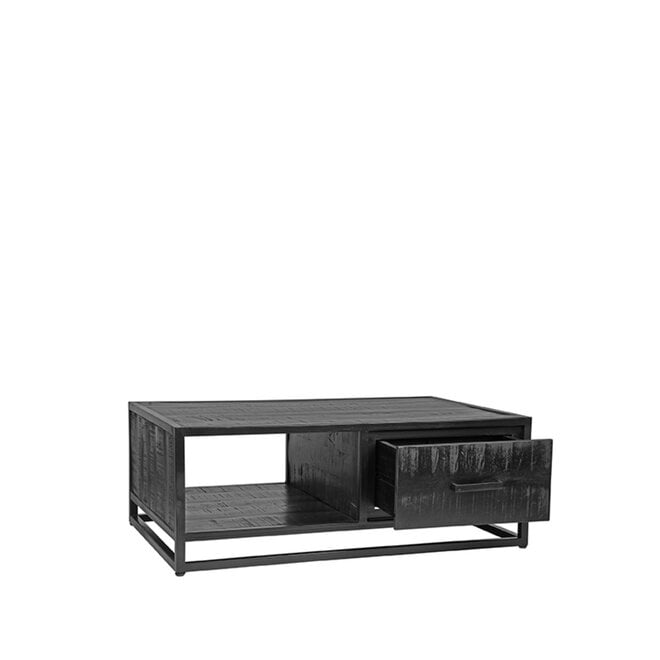 LABEL51 Salontafels Chili - Zwart - Mangohout - 110 cm