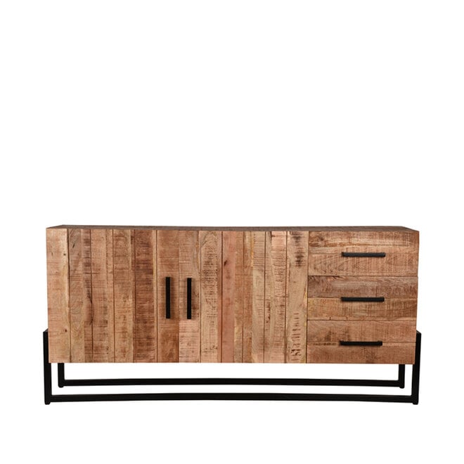 LABEL51 Dressoirs Bolivia - Rough - Mangohout - One Size