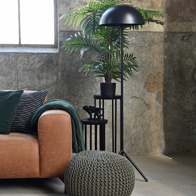 LABEL51 Vloerlampen Globe - Zwart - Metaal - One Size