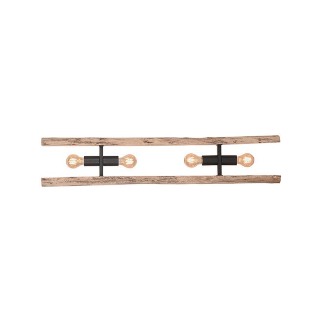 LABEL51 Hanglampen Woody - Naturel - Hout - 4-Lichts