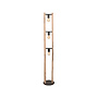LABEL51 Vloerlampen Woody - Naturel - Hout - One Size
