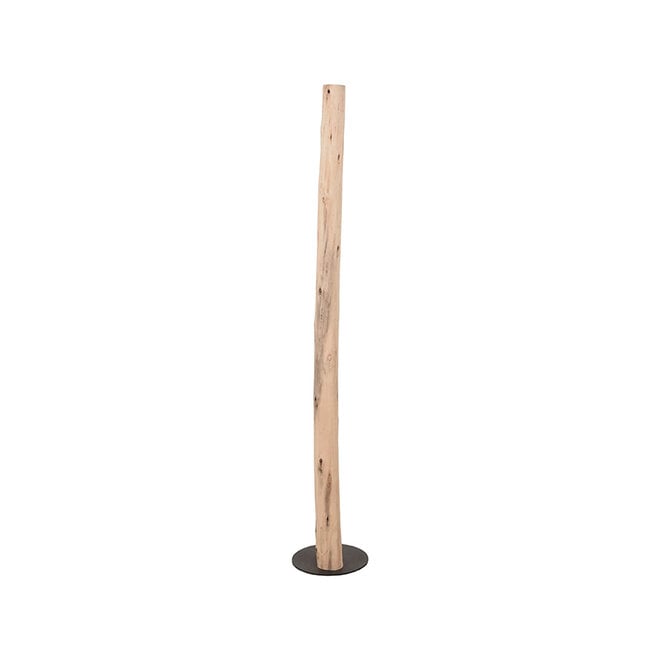 LABEL51 Vloerlampen Woody - Naturel - Hout - One Size