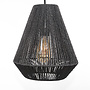 LABEL51 Hanglampen Ibiza - Zwart - Jute - 2-Lichts