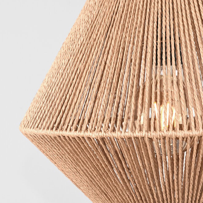 LABEL51 Hanglampen Ibiza - Naturel - Jute - 1-Lichts