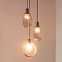 LABEL51 Hanglampen Ronda - Zwart - Metaal - 3-Lichts
