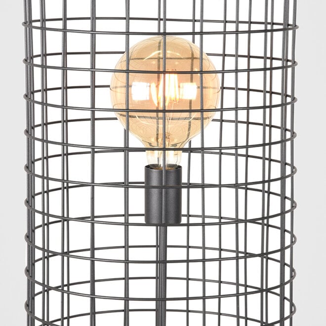 LABEL51 Vloerlampen Solido - Zwart - Metaal - One Size