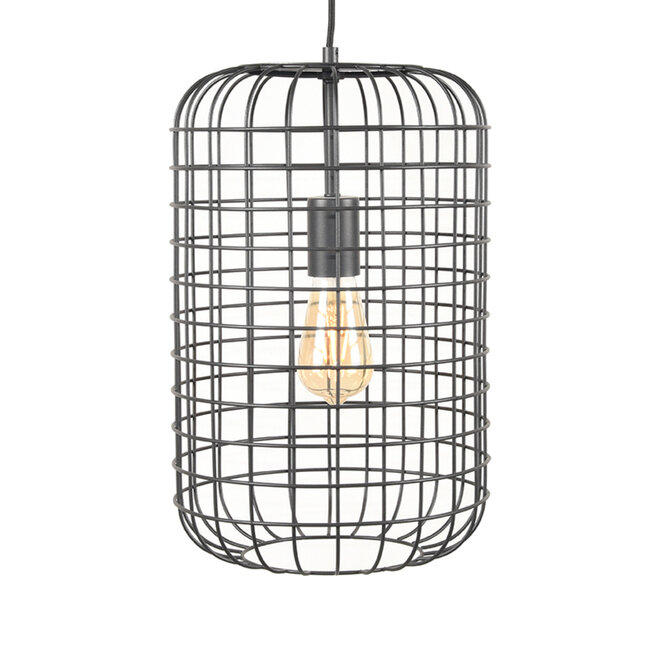 LABEL51 Hanglampen Solido - Zwart - Metaal - 1-Lichts