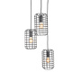 LABEL51 Hanglampen Solido - Zwart - Metaal - 3-Lichts