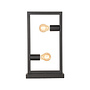 LABEL51 Tafellampen Quadrato - Zwart - Metaal - One Size