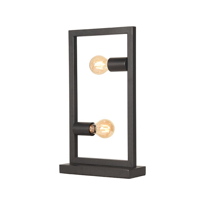 LABEL51 Tafellampen Quadrato - Zwart - Metaal - One Size