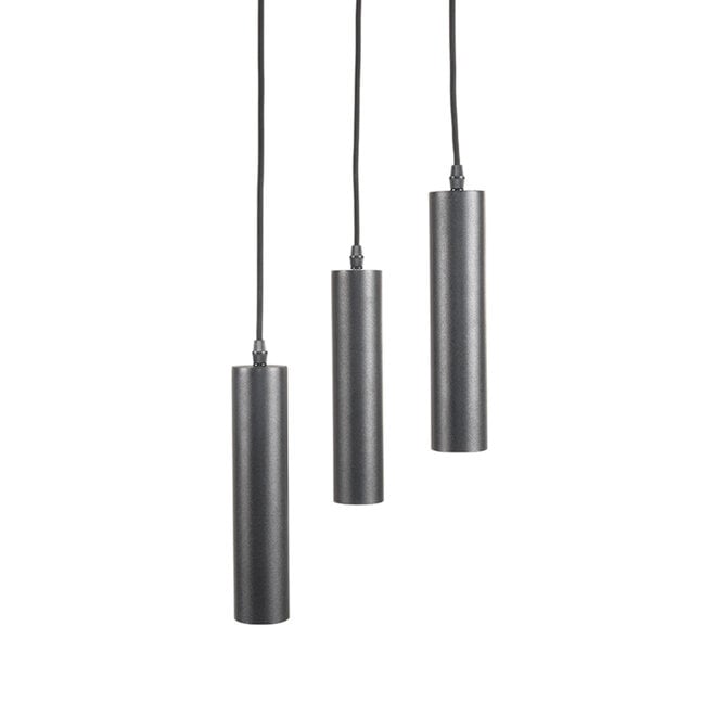 LABEL51 Hanglampen Ferroli - Zwart - Metaal - 3-lichts