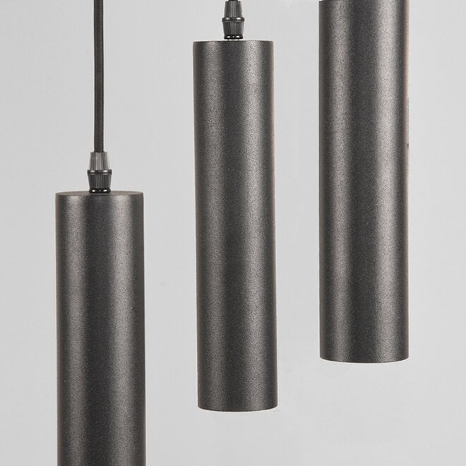 LABEL51 Hanglampen Ferroli - Zwart - Metaal - 3-lichts