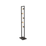 LABEL51 Vloerlampen Quadrato - Zwart - Metaal - One Size