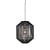 LABEL51 Hanglampen Ibiza - Zwart - Jute - 1-Lichts Cilinder