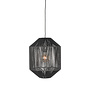 LABEL51 Hanglampen Ibiza - Zwart - Jute - 1-Lichts Cilinder
