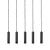 LABEL51 Hanglampen Ferroli - Zwart - Metaal - 5-lichts